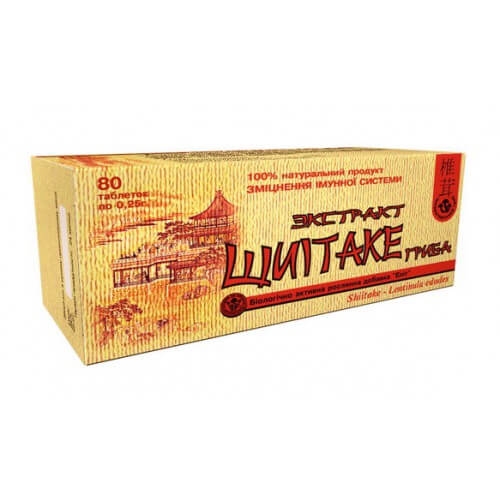 Препарат для иммунитета "Экстракт гриба шиитаке" №80 фото