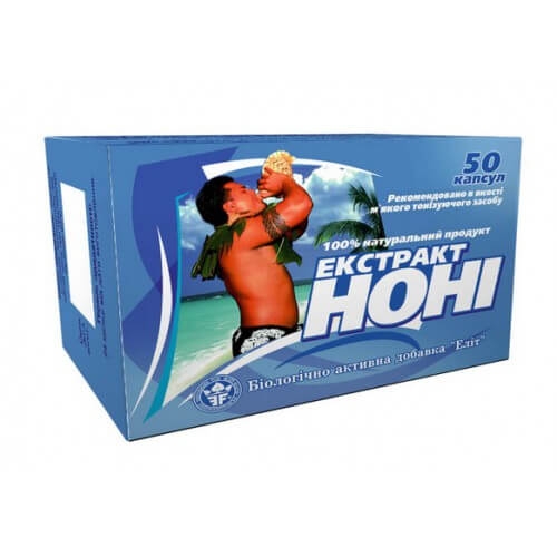 Препарат для повышения тонуса "Экстракт нони №50" фото