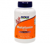 Melatonin 5mg 60 Caps, NOW Foods