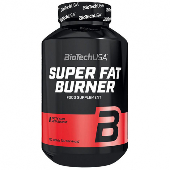 Super Fat Burner 120 Tabs, BioTechUSA фото